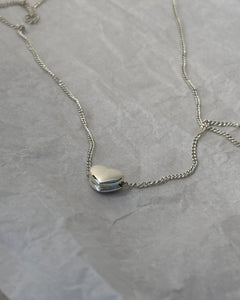 SUGAR heart necklace minimal