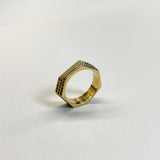 ABC ring medium stone