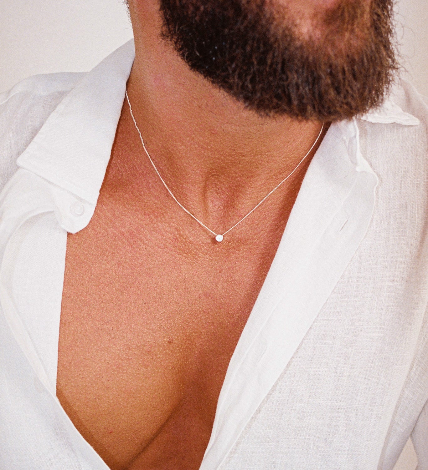 MINE light necklace polished gold