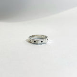 ABC ring small stone