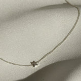 two X necklace minimal